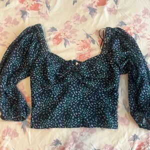 Hutch printed top